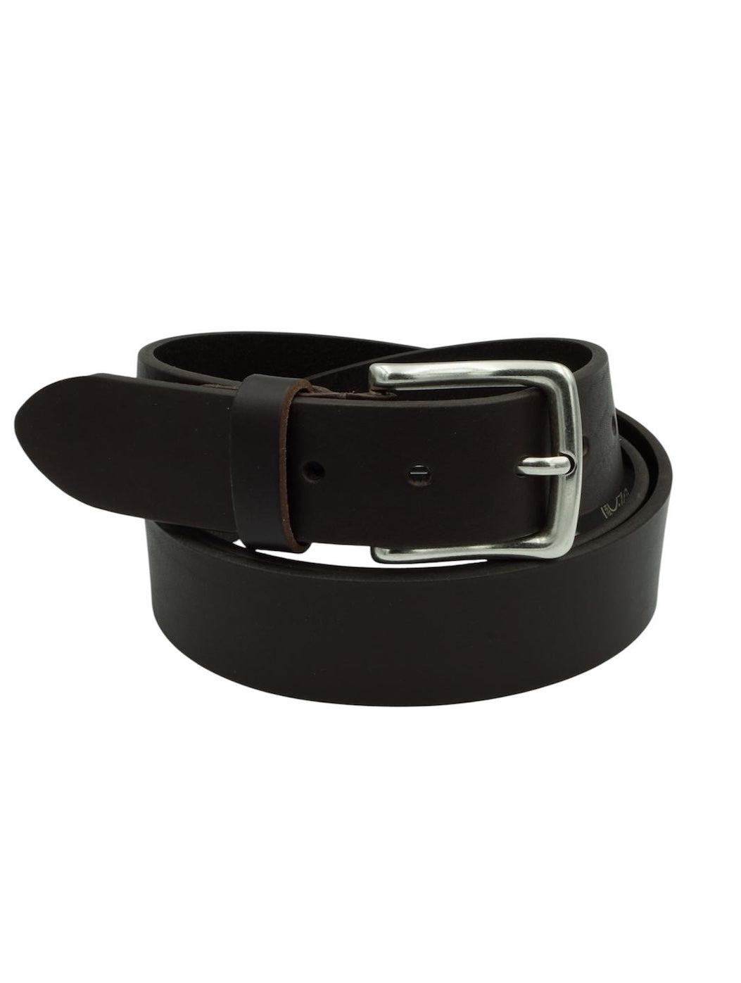 Curea barbati maro din piele Full Grain de taur 3.6-3.8 mm