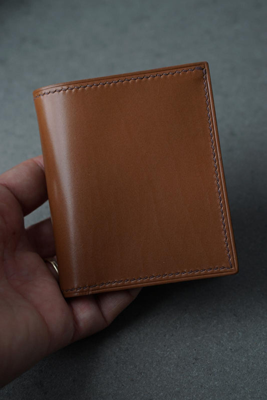 Portofel din piele lucrat 100% manual din piele