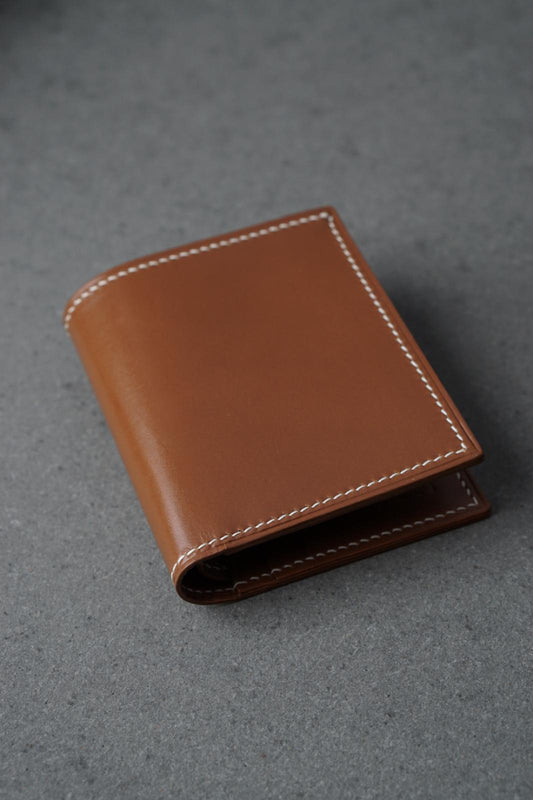 Portofel din piele lucrat 100% manual din piele