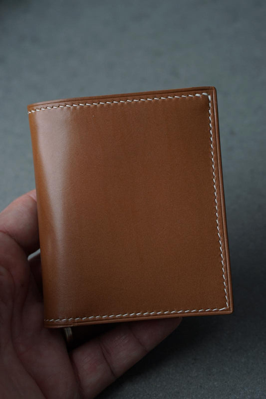 Portofel din piele lucrat 100% manual din piele